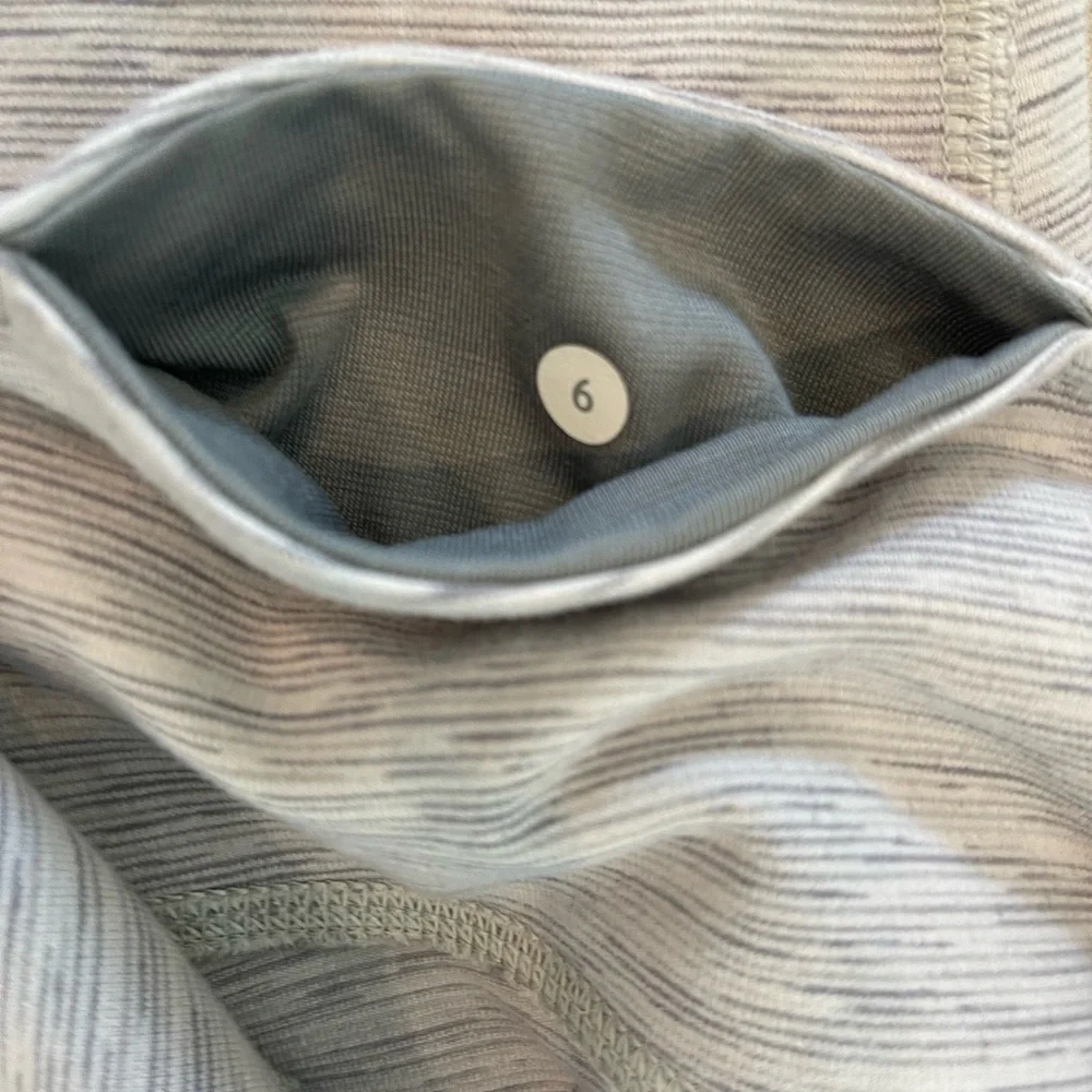 Lululemon Wunder Under Crop Sz 6 - Picture 4 of 6